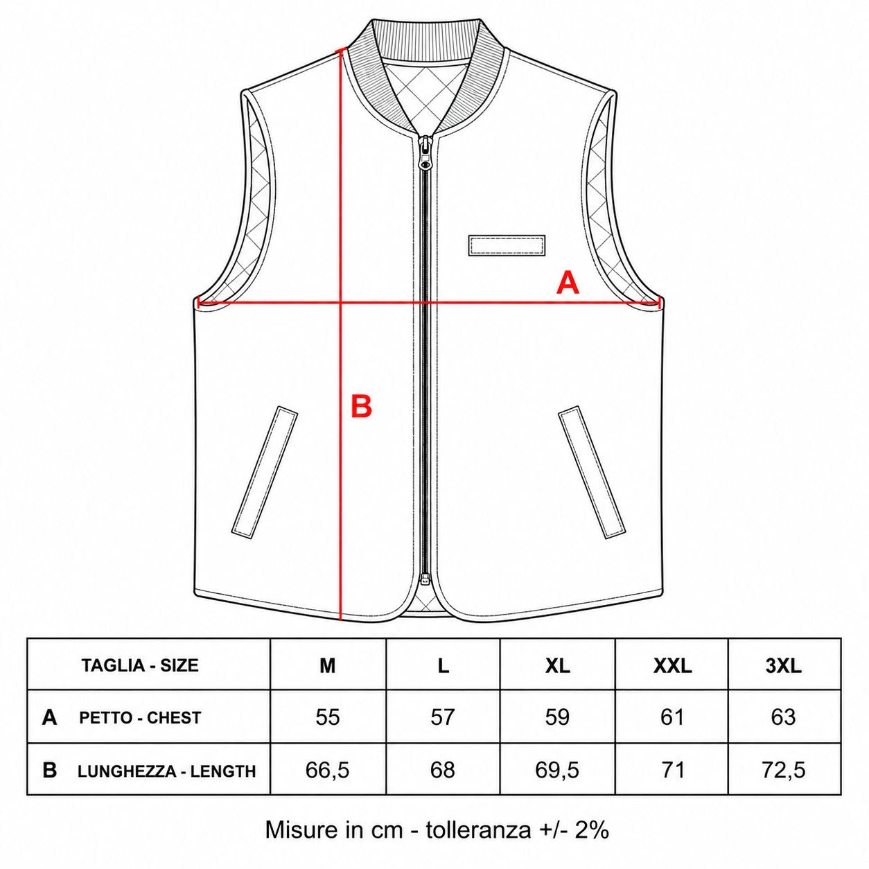 GILET REVERSIBILE WOOL COL.BROWN/BROWN