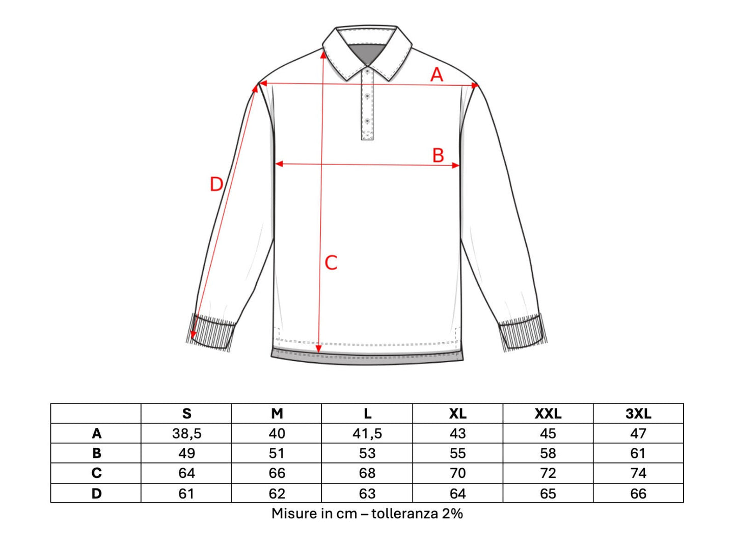 POLO MANICA LUNGA 120s COL.BLU