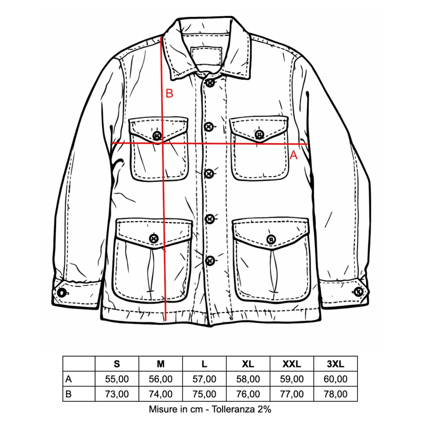 UTILITY JACKET WOOL COL.NAVY