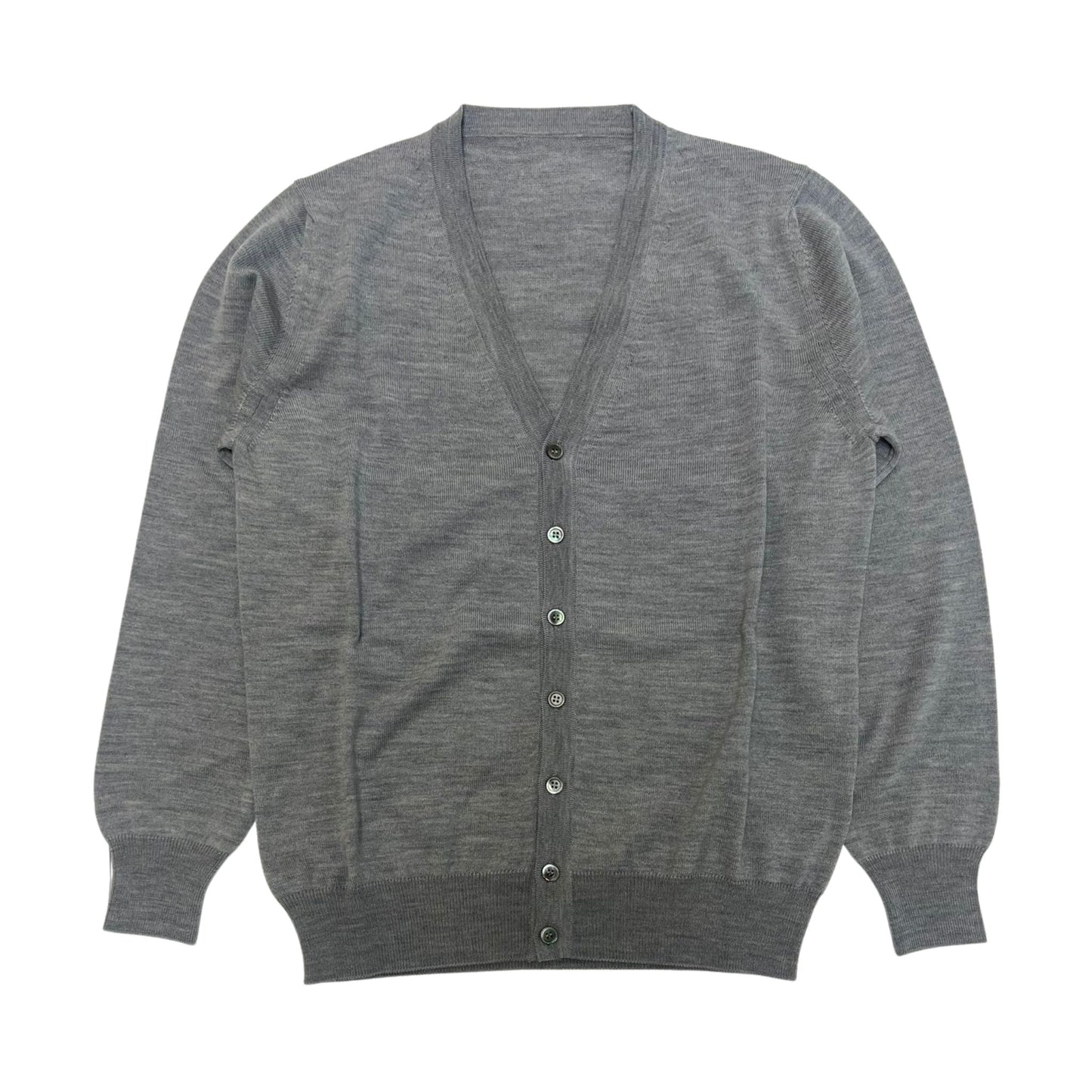 CARDIGAN FINEZZA 12 COL.MELANGE CHIARO
