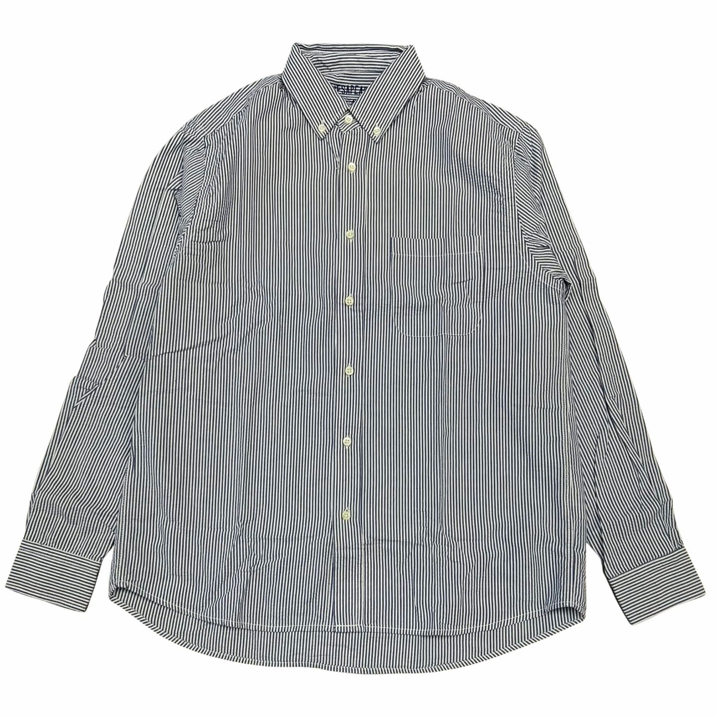 CAMICIA RALPH SEERSUCKER BLU
