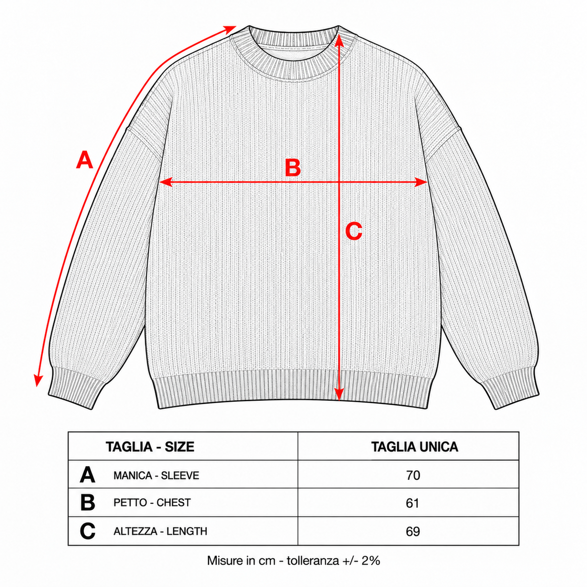 Girocollo 100% cashmere testa di moro - donna