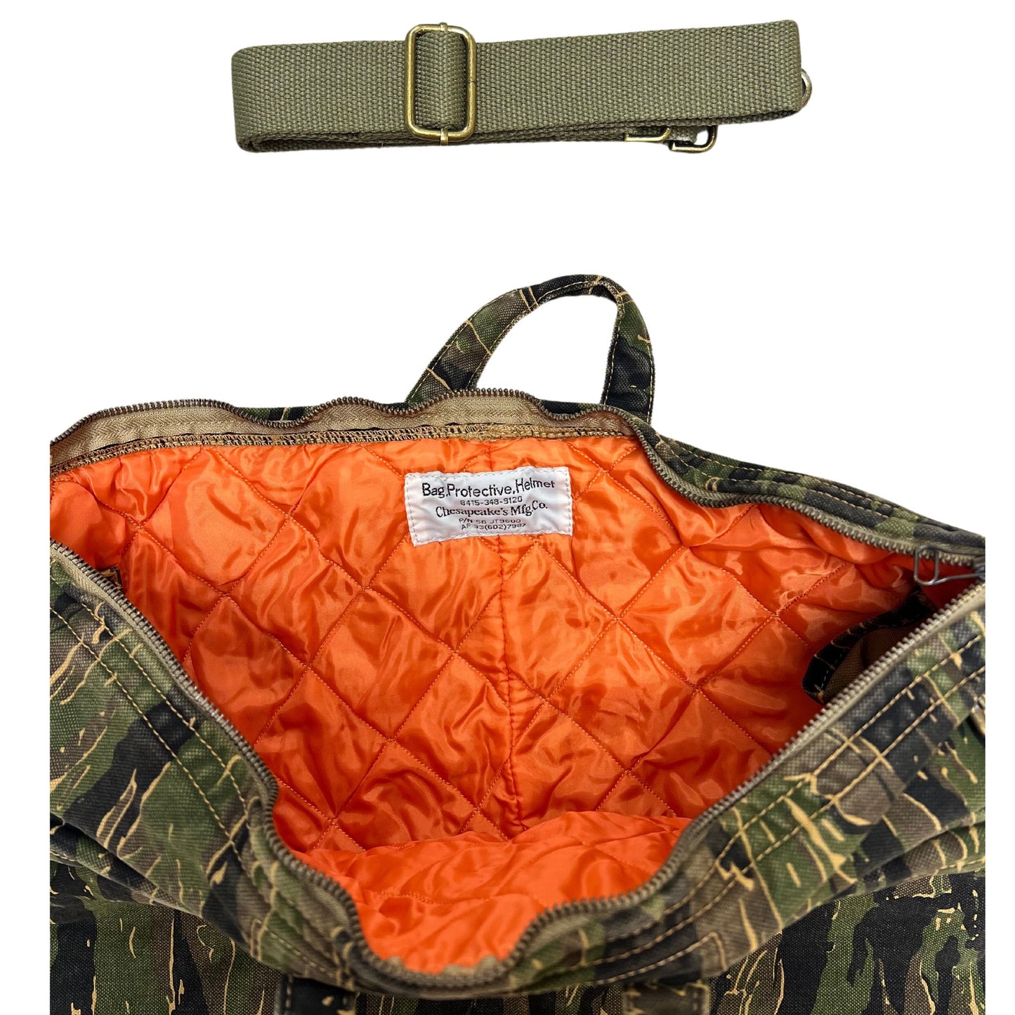 HELMET FLYER BAG TIGER STRIPE