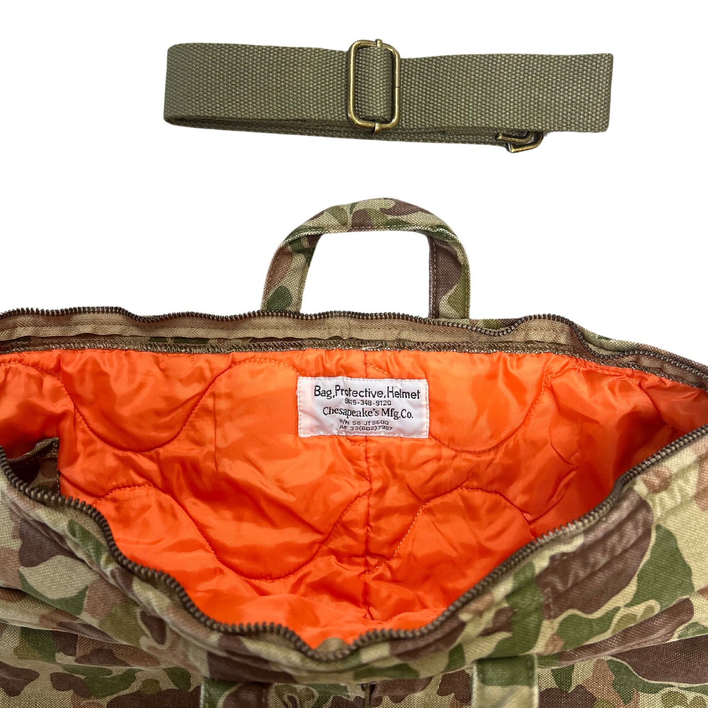 HELMET FLYER BAG DUCK CAMO