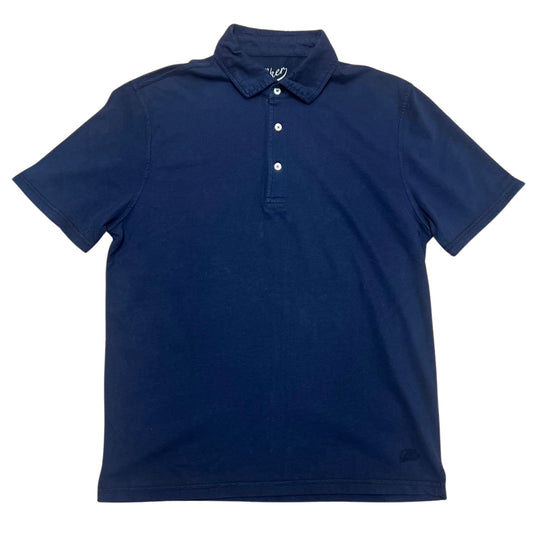 POLO M/C CARBON BRUSHED COL.BLU NAVY