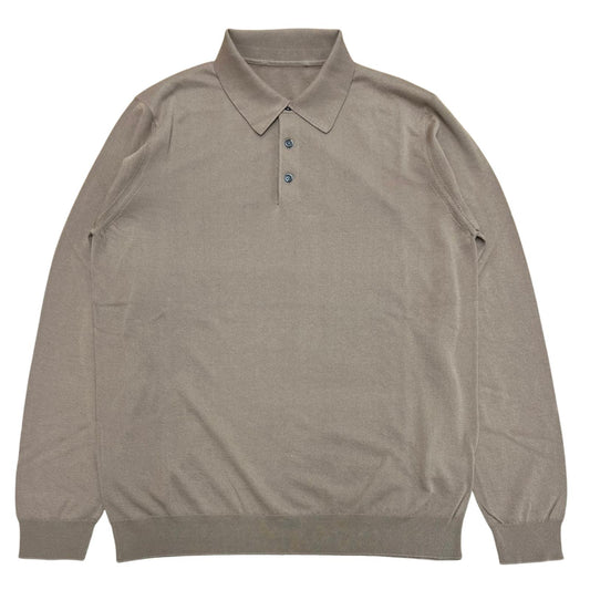 POLO CREPE MANICA LUNGA COL.180