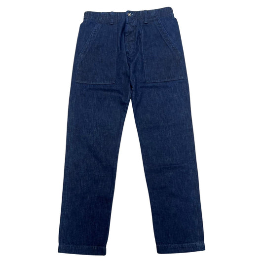 FATIGUE RINSED DENIM CIMOSATO