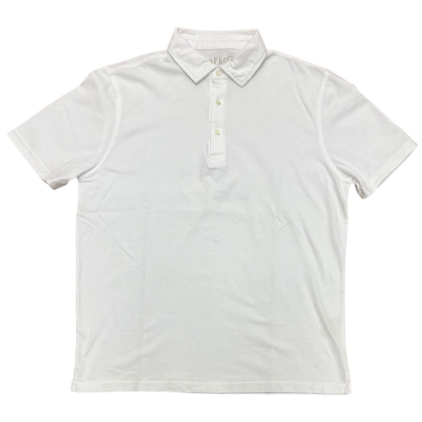 POLO M/C CARBON BRUSHED COL.BIANCO