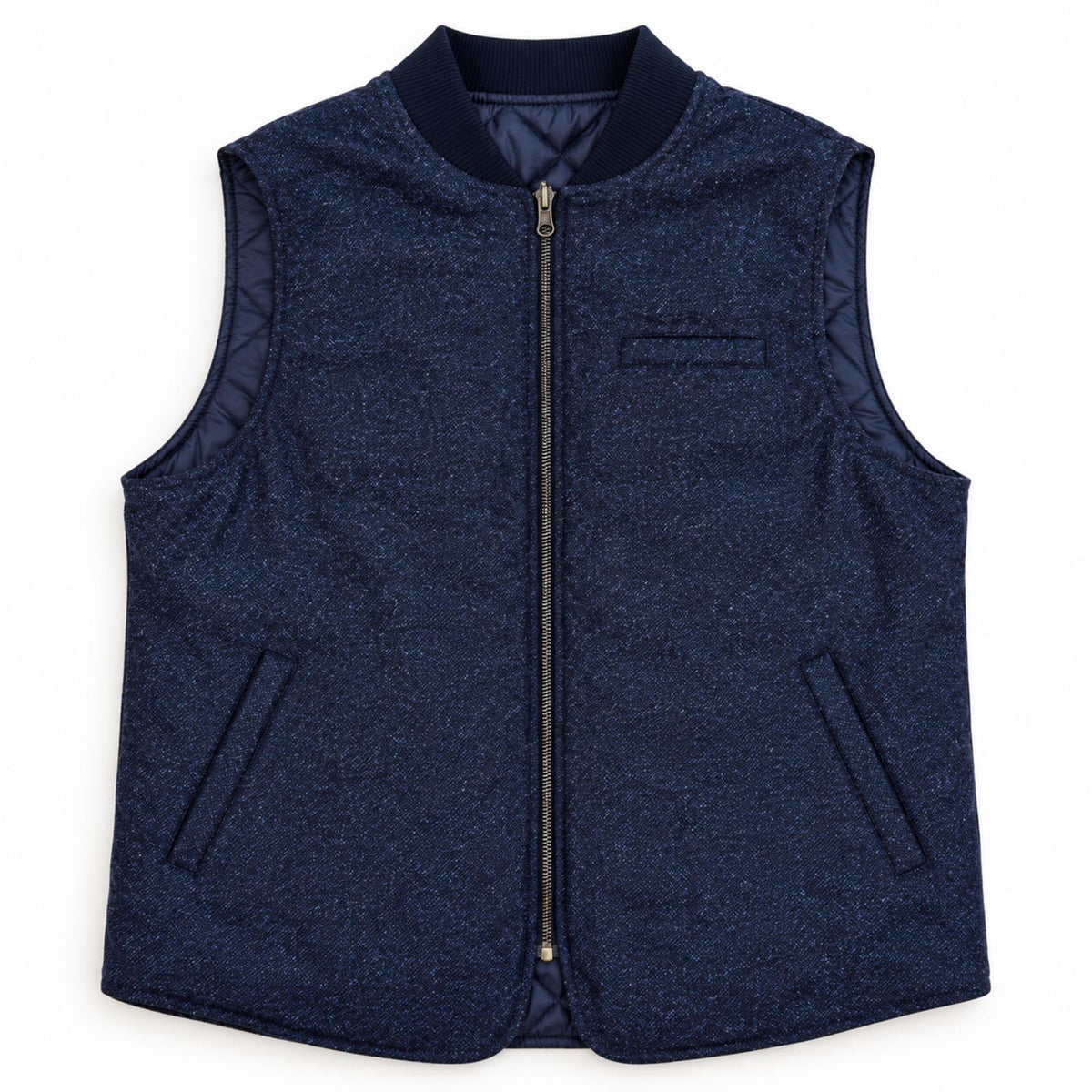 GILET REVERSIBILE DONEGAL COL.NAVY