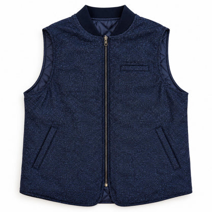 GILET REVERSIBILE DONEGAL COL.NAVY