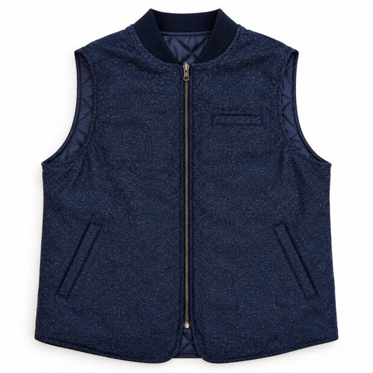 GILET REVERSIBILE DONEGAL COL.NAVY