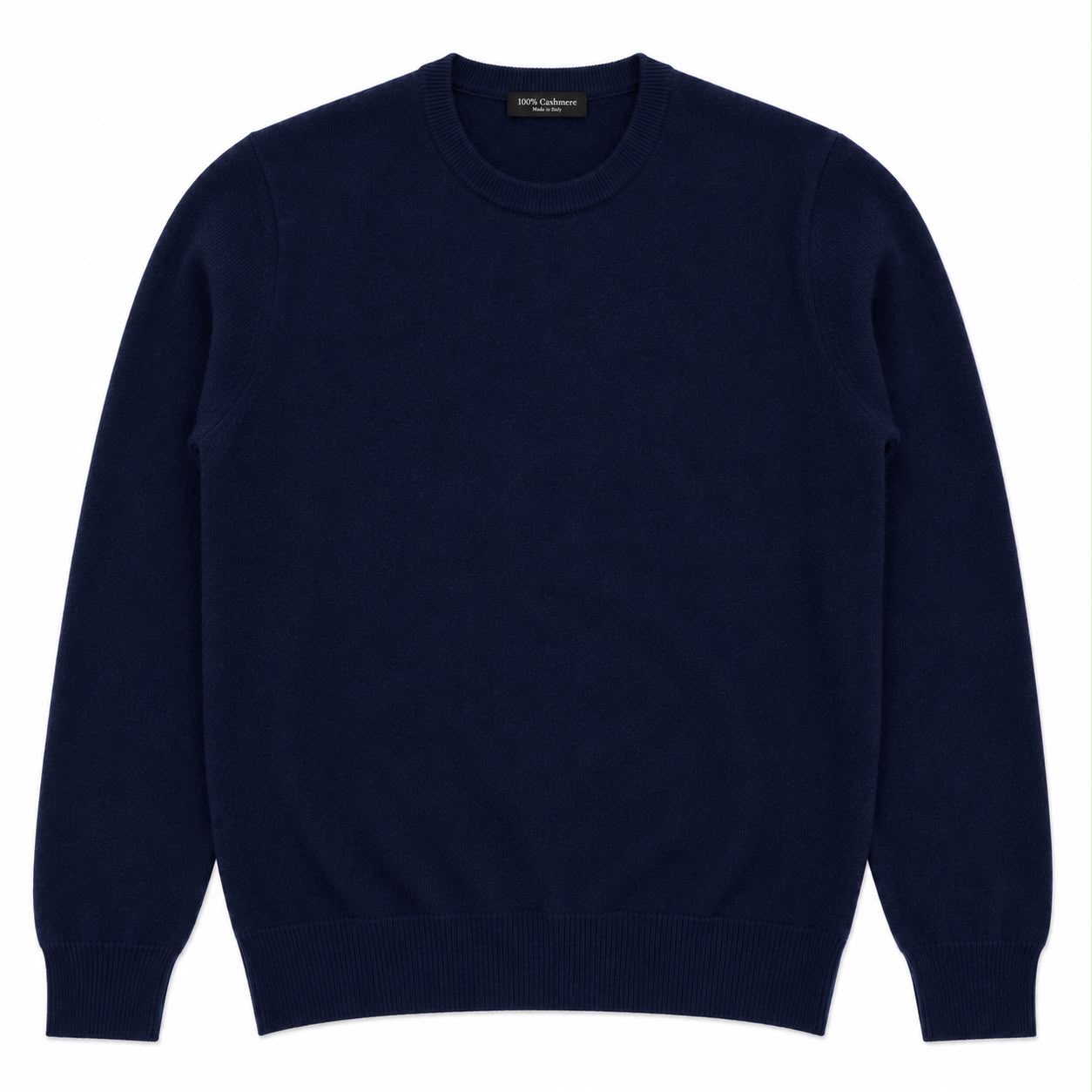 GIROCOLLO 100%CASHMERE COL.NAVY