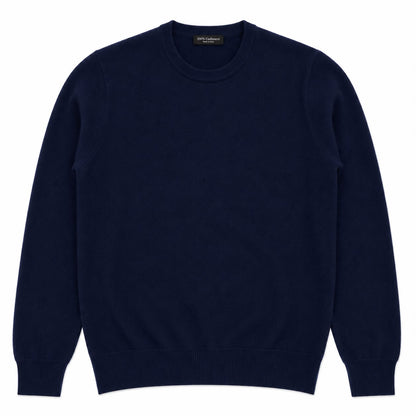 GIROCOLLO 100%CASHMERE COL.NAVY