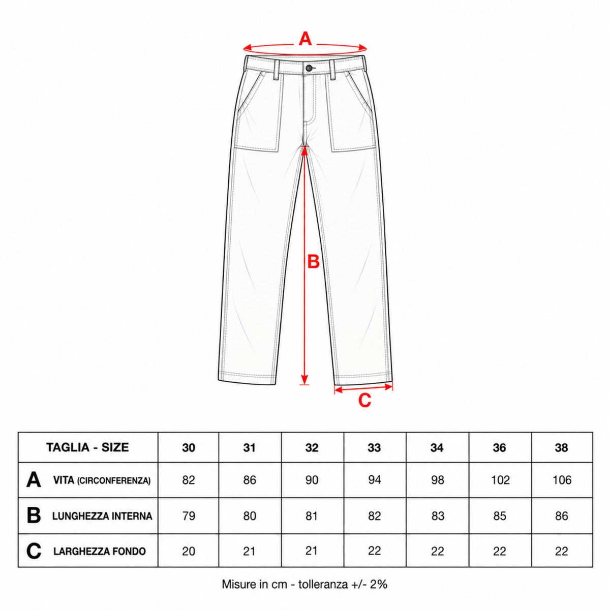 FATIGUE DENIM NATURAL
