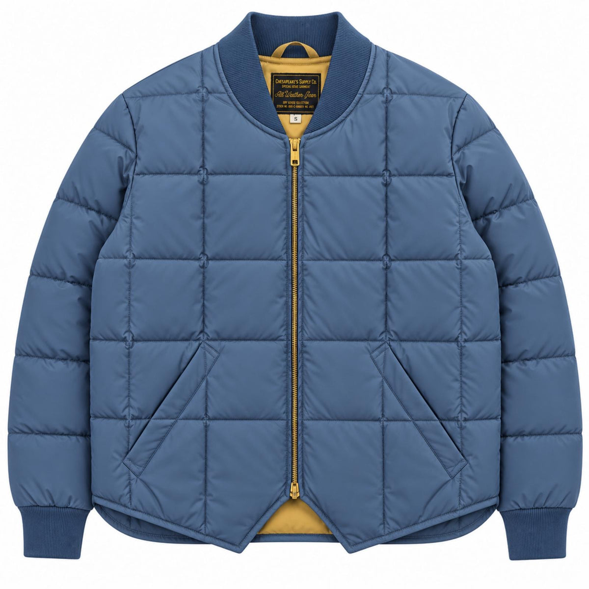 DOWN VEST COL.BLUE