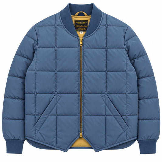DOWN JACKET COL.BLUE
