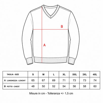 SCOLLO A V 100%CASHMERE COL.NERO