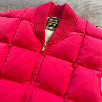 SEATTLE DOWN VEST COL.ROSSO