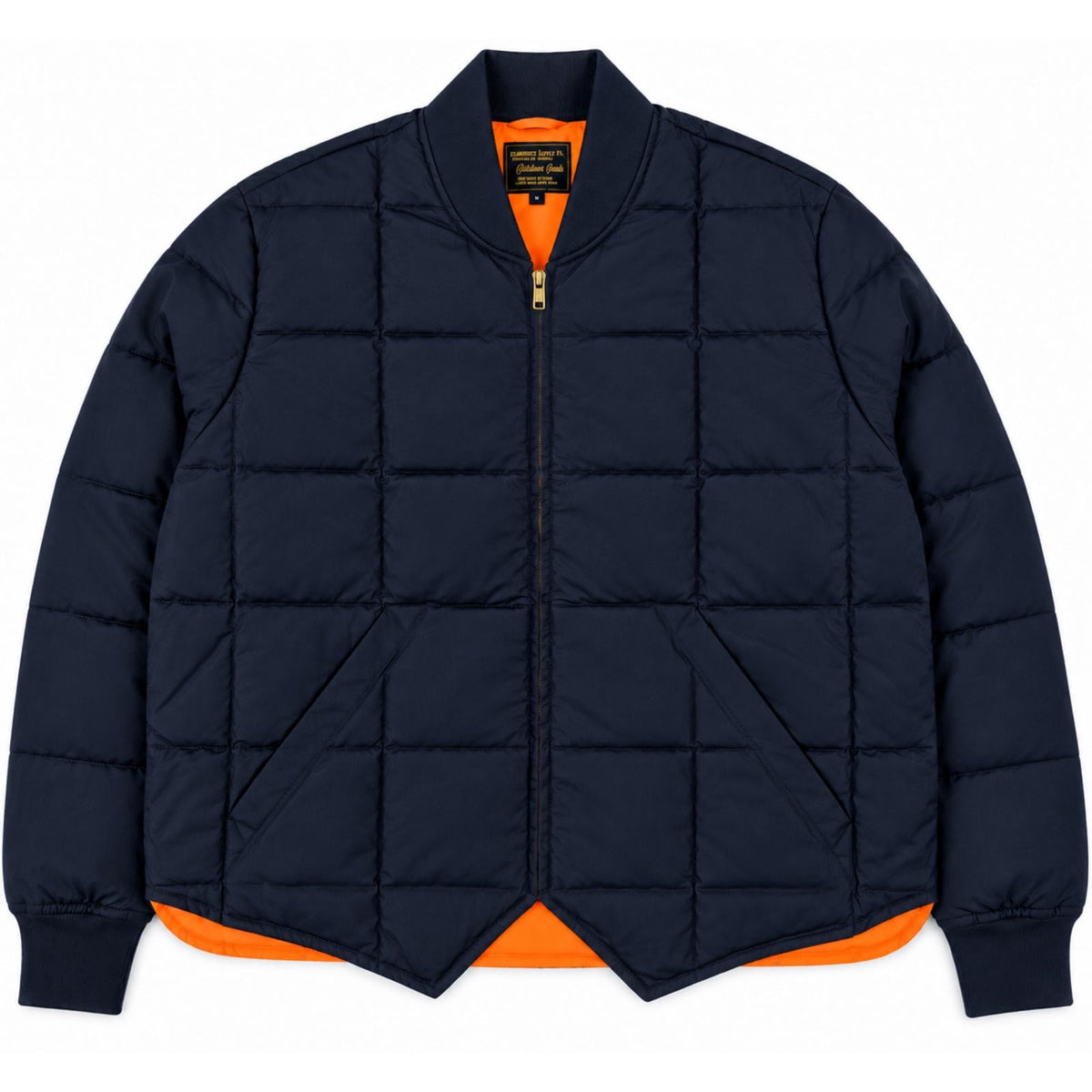 DOWN JACKET HBT COL.DARK NAVY