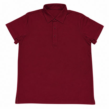 POLO JERSEY 235 gr. COL.BORDEAUX