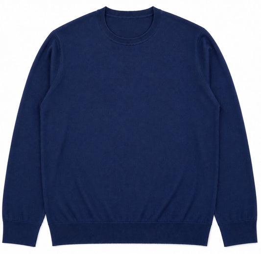 GIROCOLLO SUPER 120s COL.NAVY
