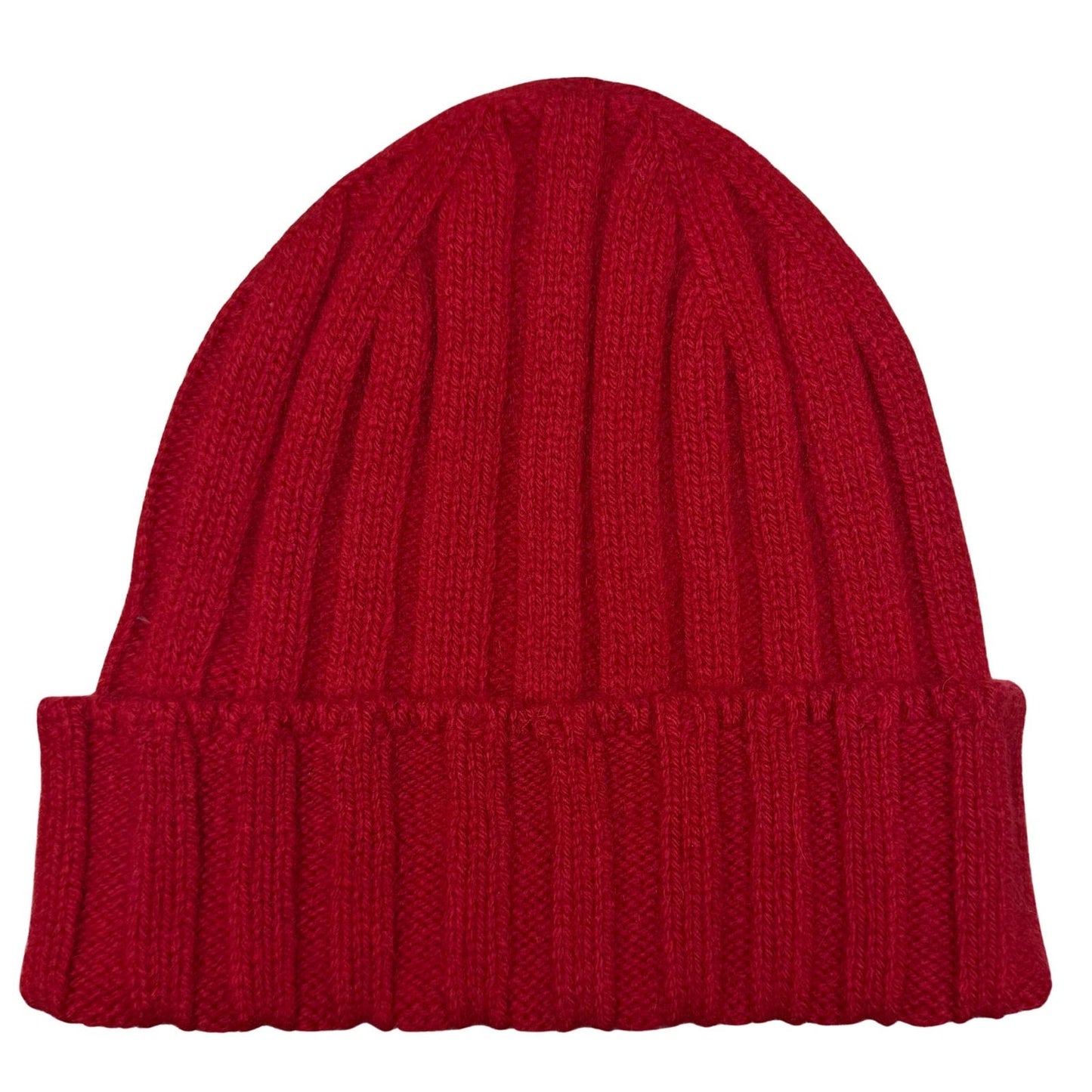 BERRETTO 100% CASHMERE COL.ROSSO