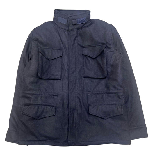 FIELD JACKET WOOL COL.NAVY