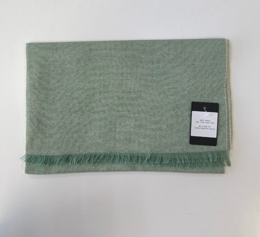 SCARF 100%BABY ALPACA COL.1011