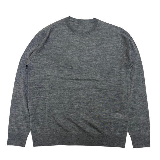 GIROCOLLO SUPER 120s COL.MELANGE CHIARO