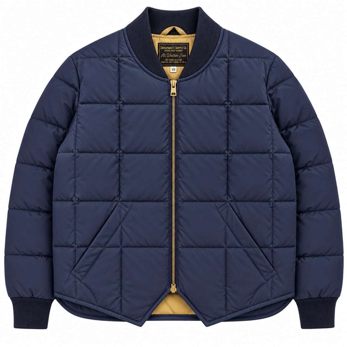 DOWN VEST COL.DARK NAVY