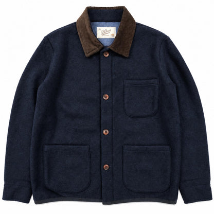 WORK WOOL COL.NAVY