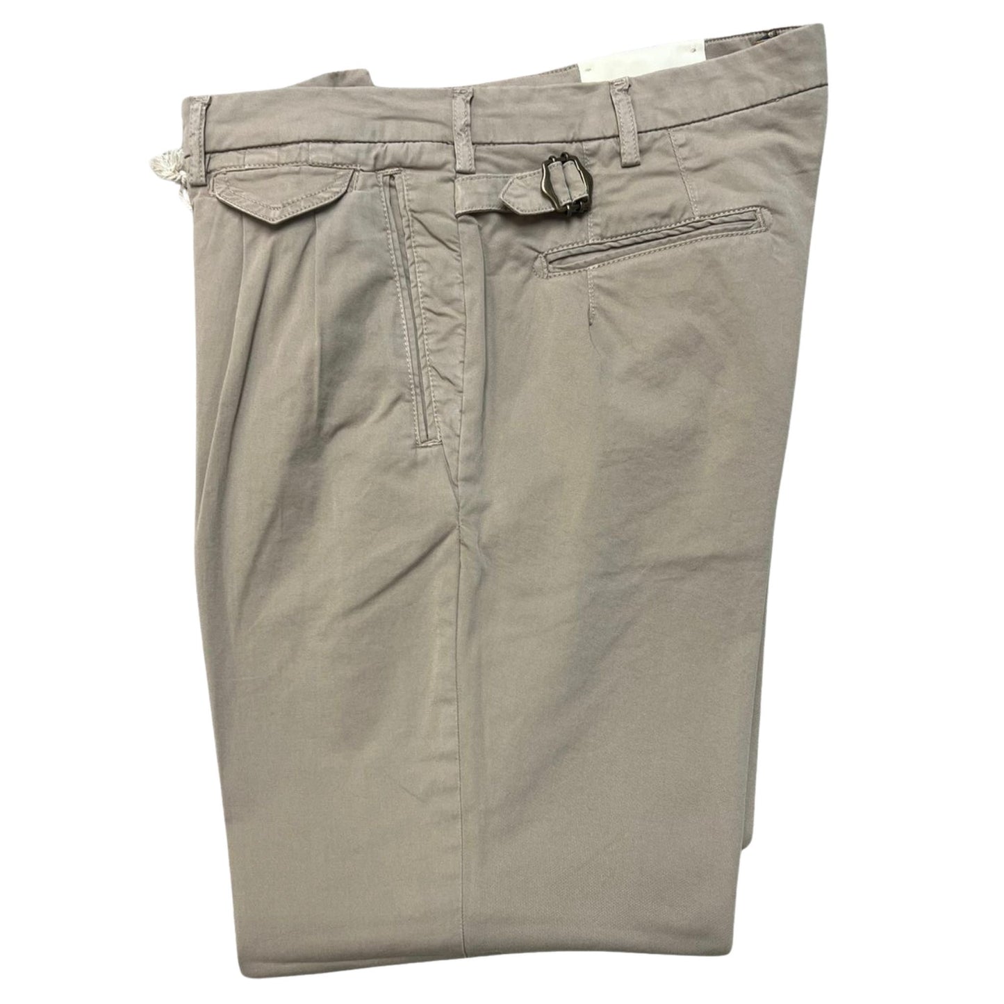 CHINO CHARLES COL.KHAKI