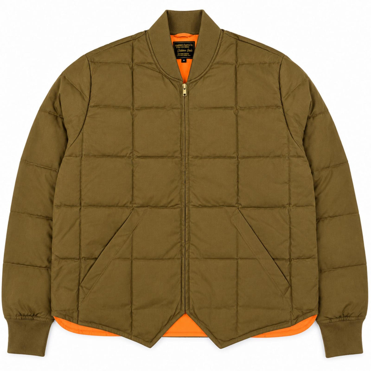 DOWN JACKET HBT COL.KHAKI GREEN