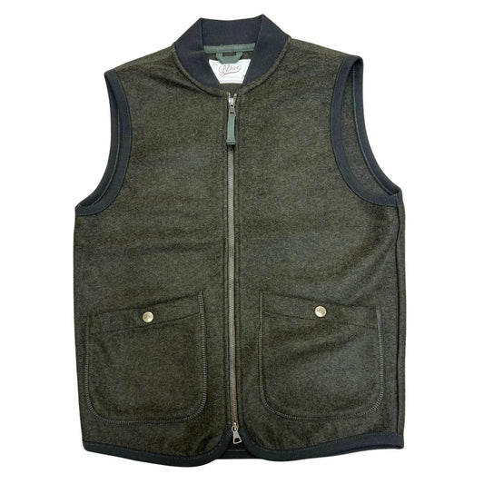 GILET WOLF WOOL COL.GREEN