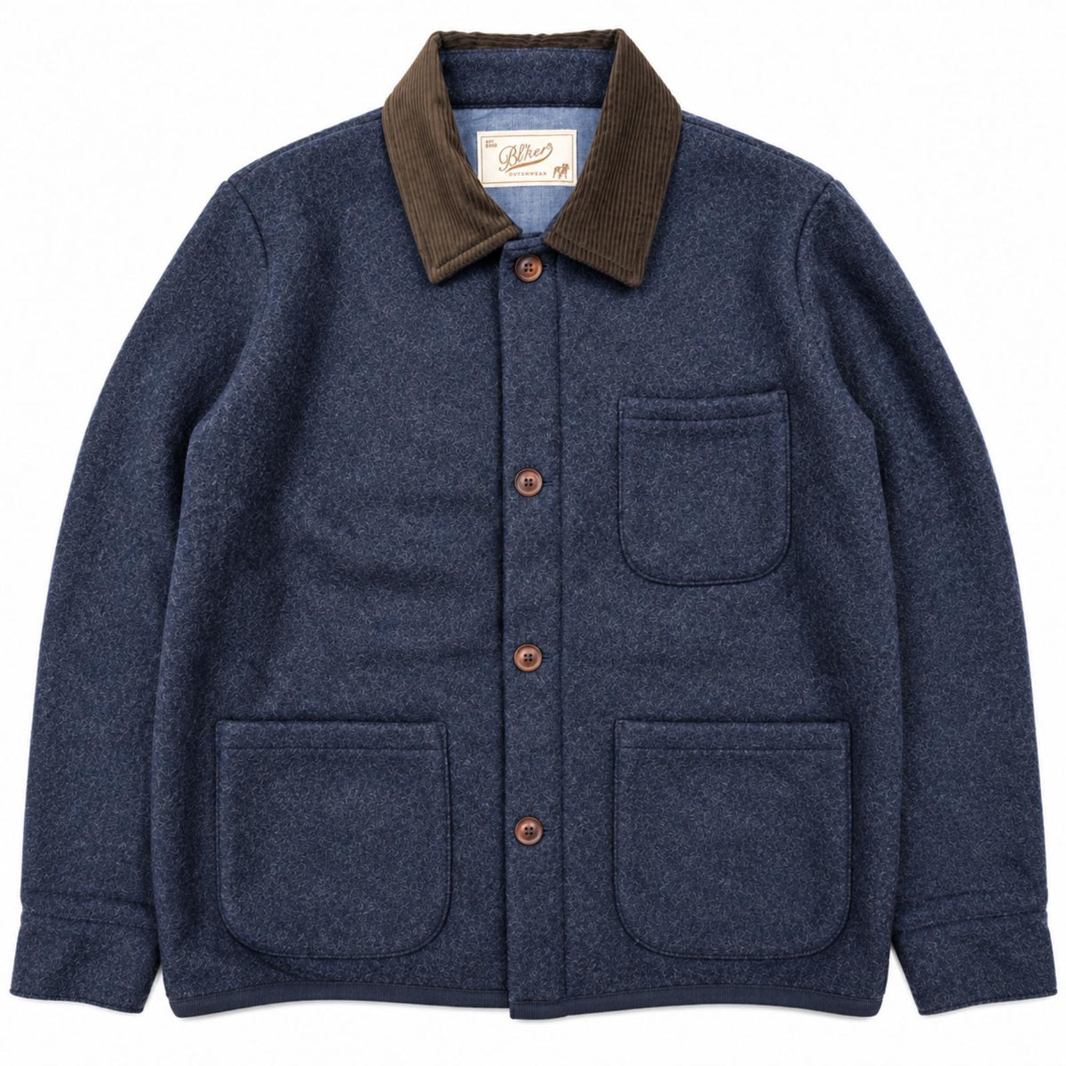 WORK WOOL COL.INDACO
