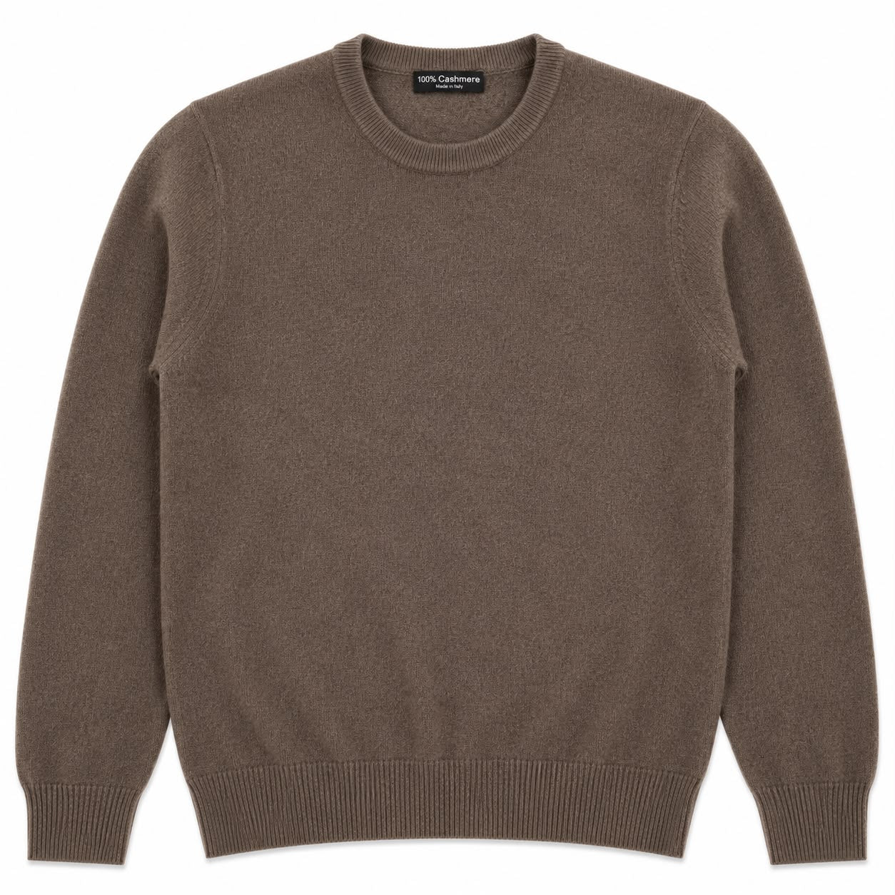 GIROCOLLO 100%CASHMERE COL.TORTORA