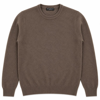 GIROCOLLO 100%CASHMERE COL.TORTORA