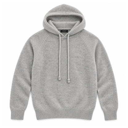 FELPA 100%CASHMERE COL.MELANGE CHIARO