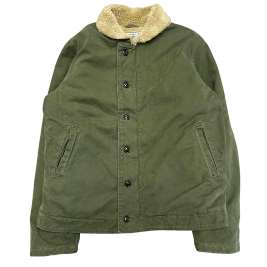 DECK JACKET ARMY GREEN