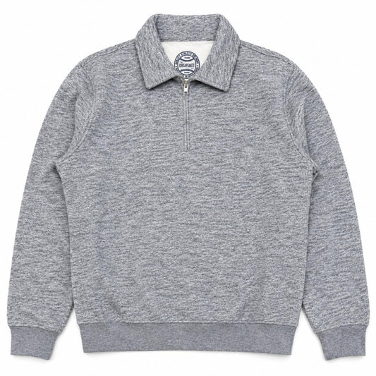FELPA ZIP MÉLANGE