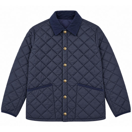 GIACCA PAUL WAXED COL.NAVY