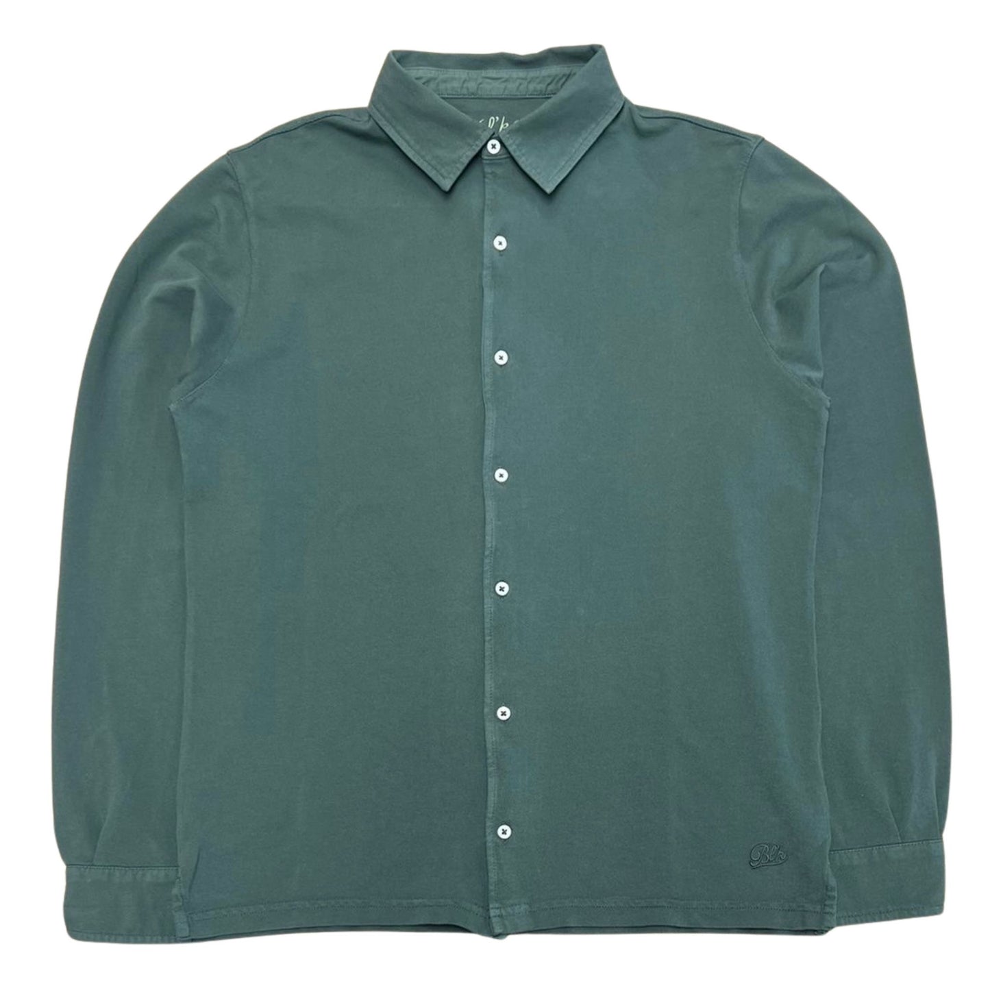 CAMICIA PIQUET DI PATRIZIO COL.PETROLIO