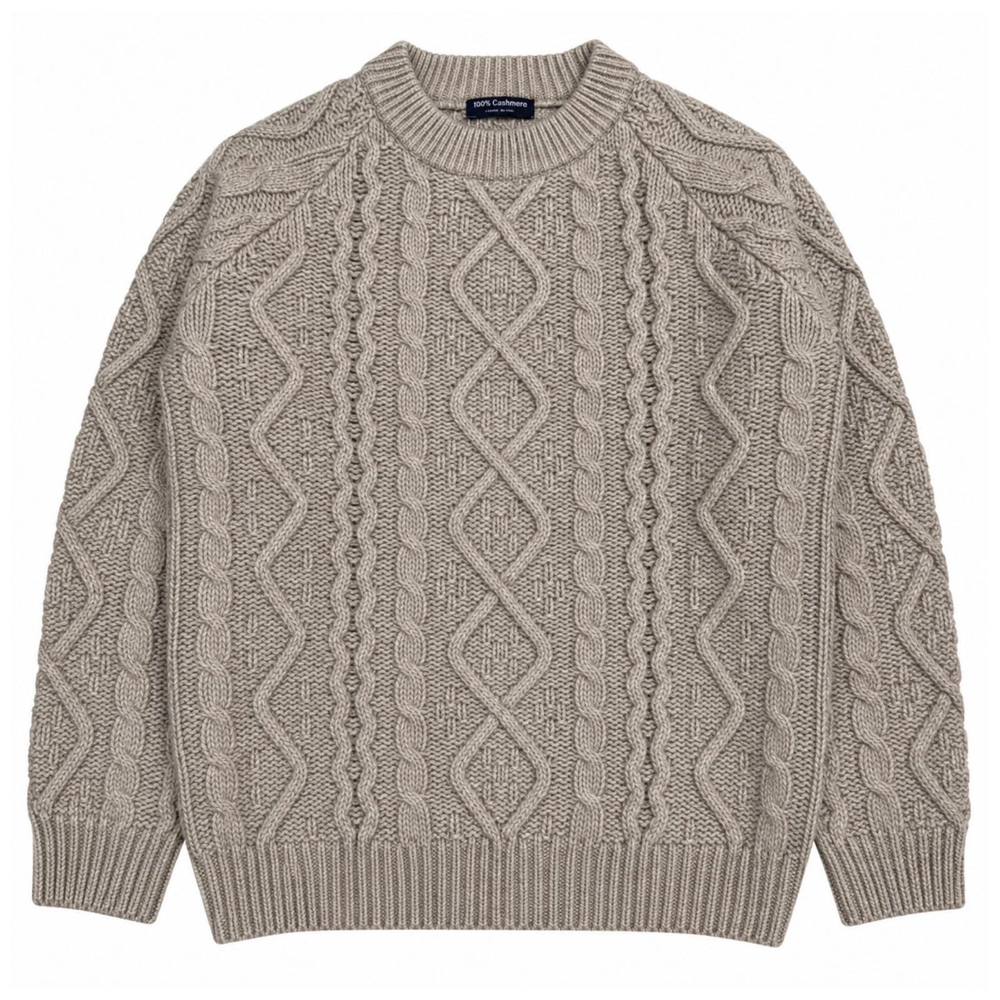 ARAN 100%CASHMERE COL.TORTORA