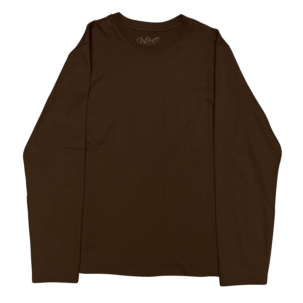T-SHIRT M/L CARBON COL.BROWN