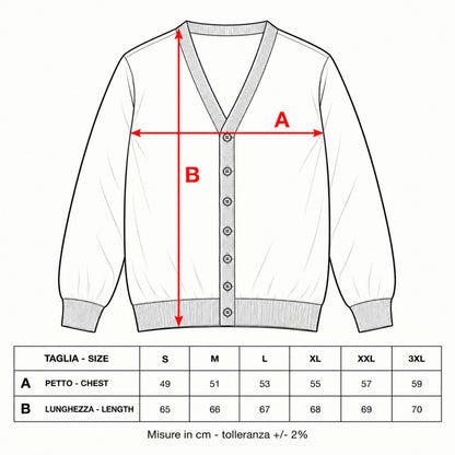 CARDIGAN FINEZZA 12 COL.BOSCO