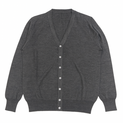 CARDIGAN FINEZZA 12 COL.ANTRACITE