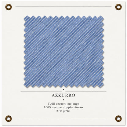 JAPAN TWILL COL.AZZURRO