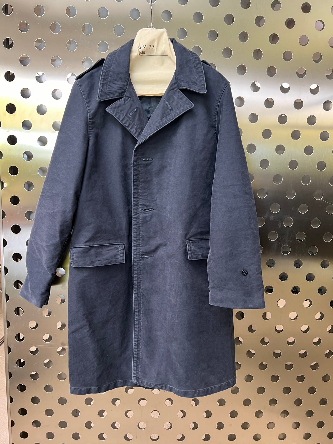 TRENCH MARINA MILITARE COL.NAVY