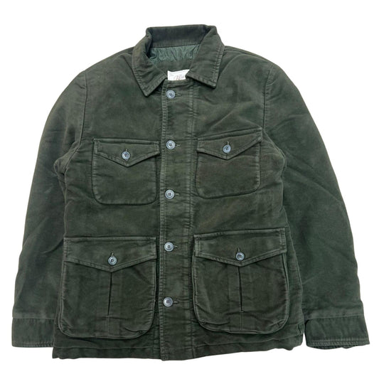 UTILITY JACKET MOLESKINE COL.BOSCO