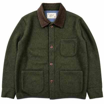 WORK WOOL COL.GREEN